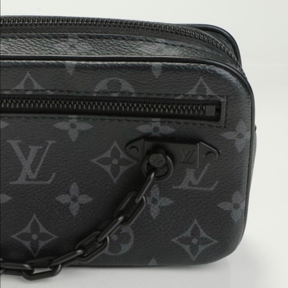 Louis Vuitton Grey Monogram Volga eclipse bag - Picture 4 of 8